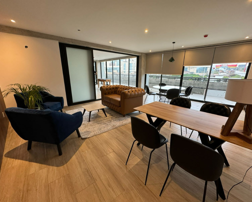 amenidades coworking departamento tijuana